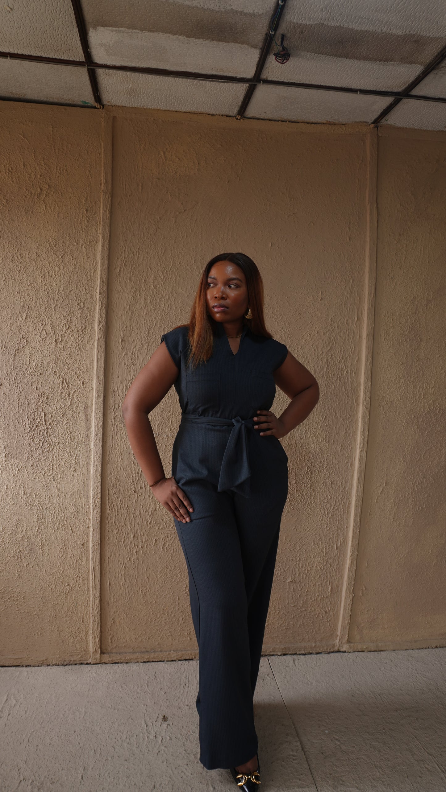 Wonuola Jumpsuit Grey