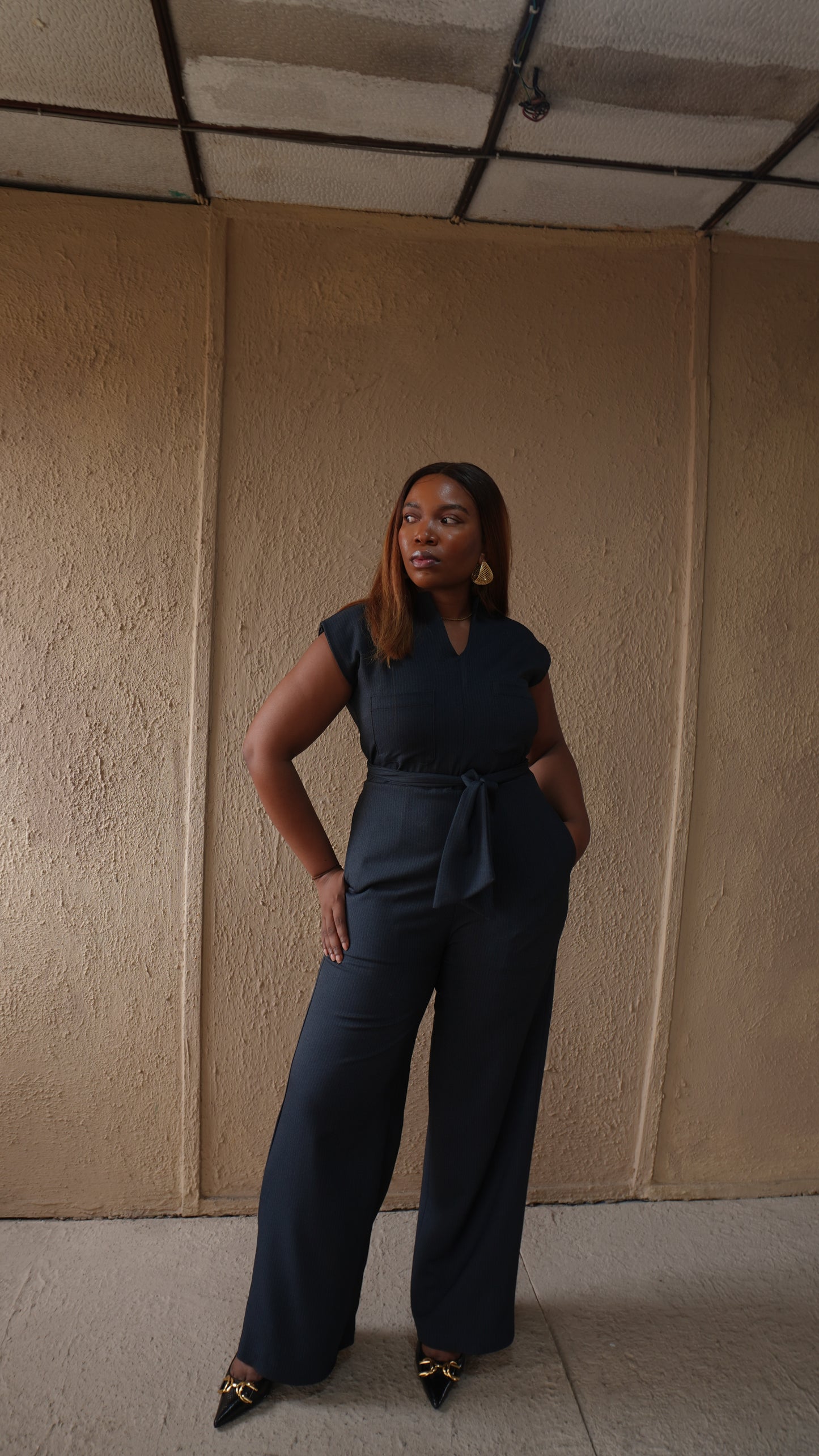 Wonuola Jumpsuit Grey