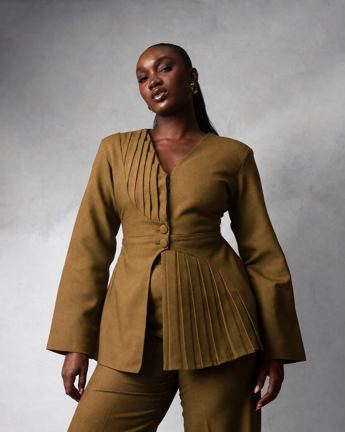 Thandie Suit Set Olive