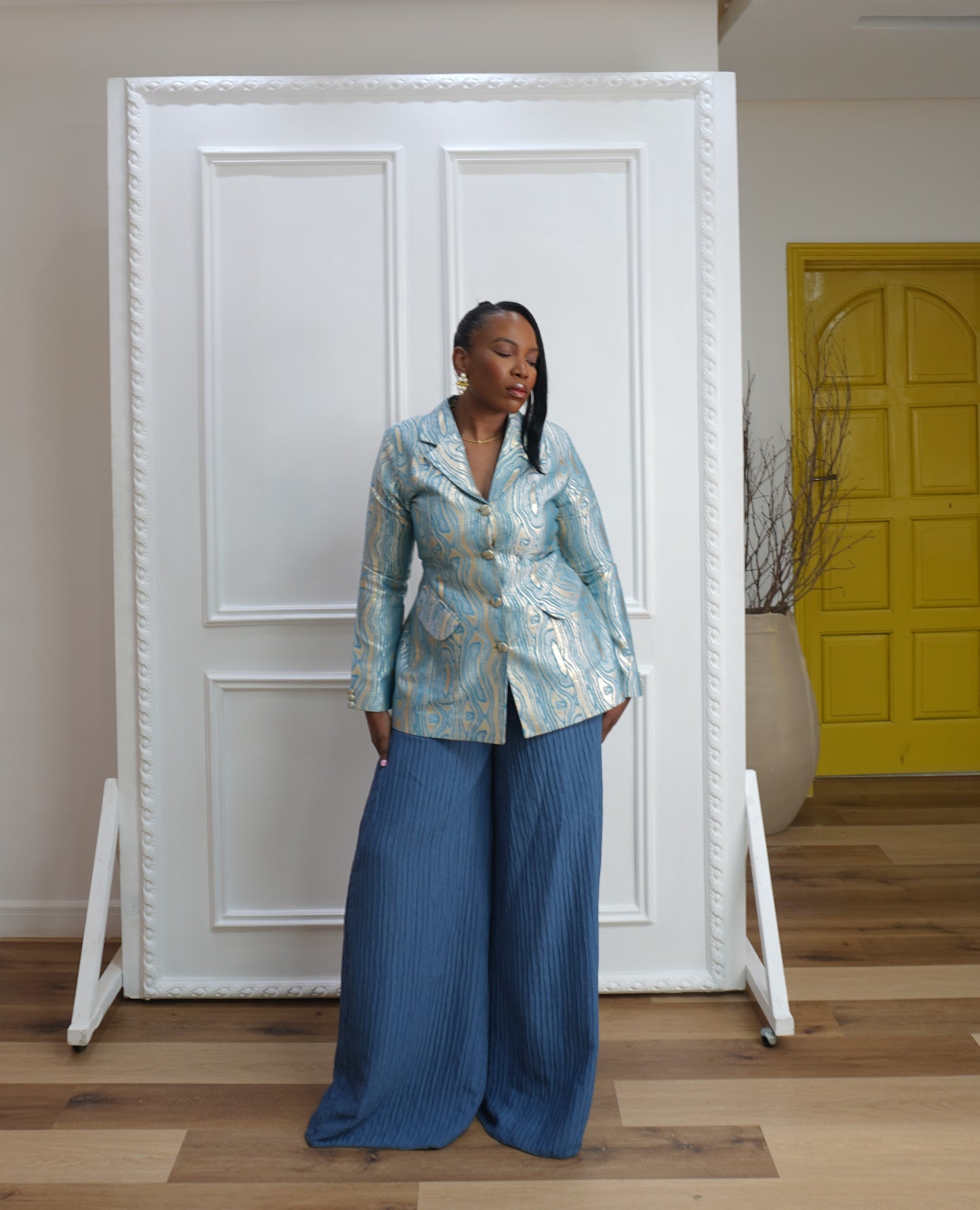 LB Suit Turquoise