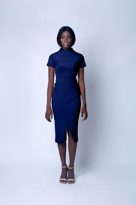 Cairo Dress Navy