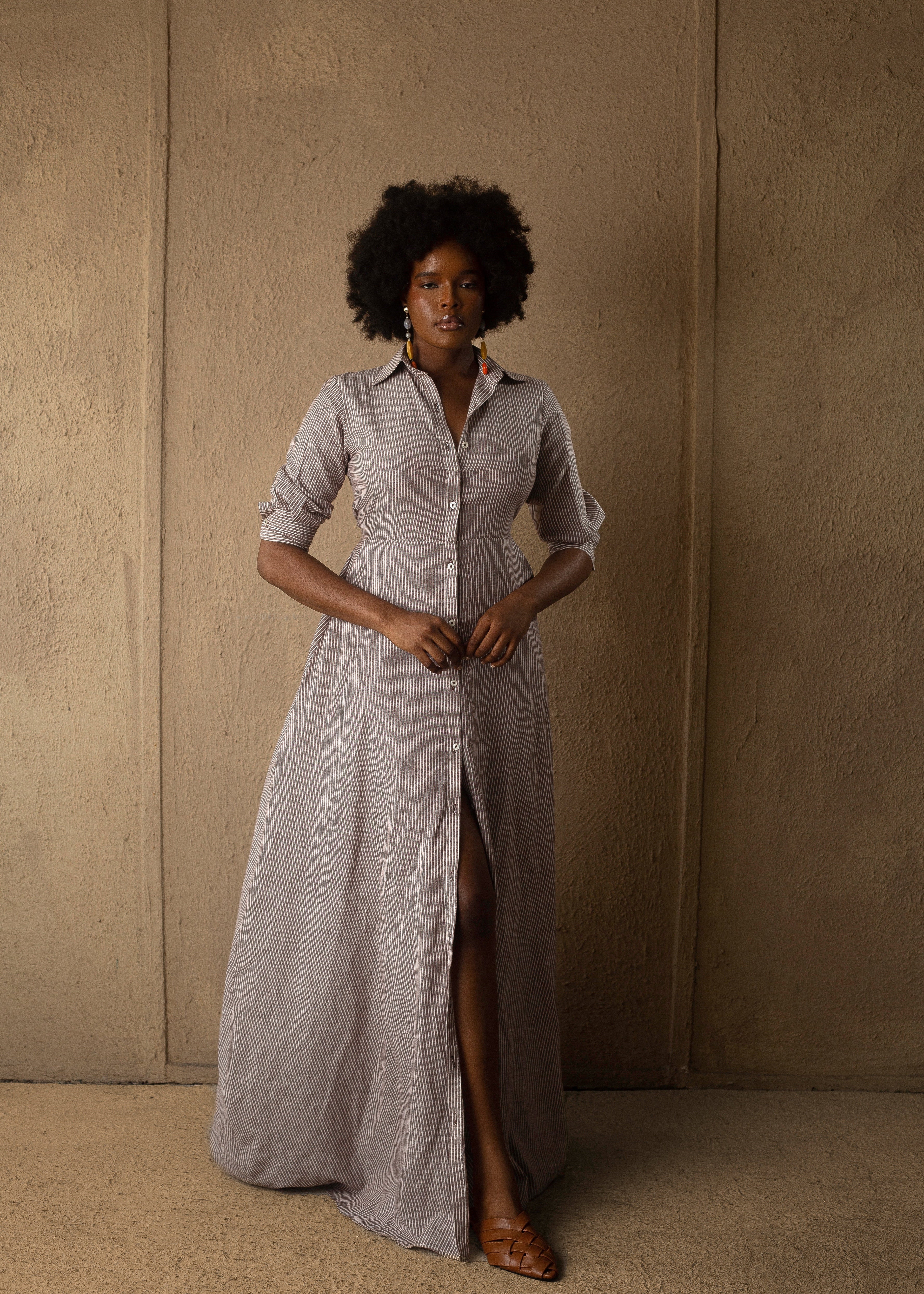 Maxi shirt dress – Lady Biba US