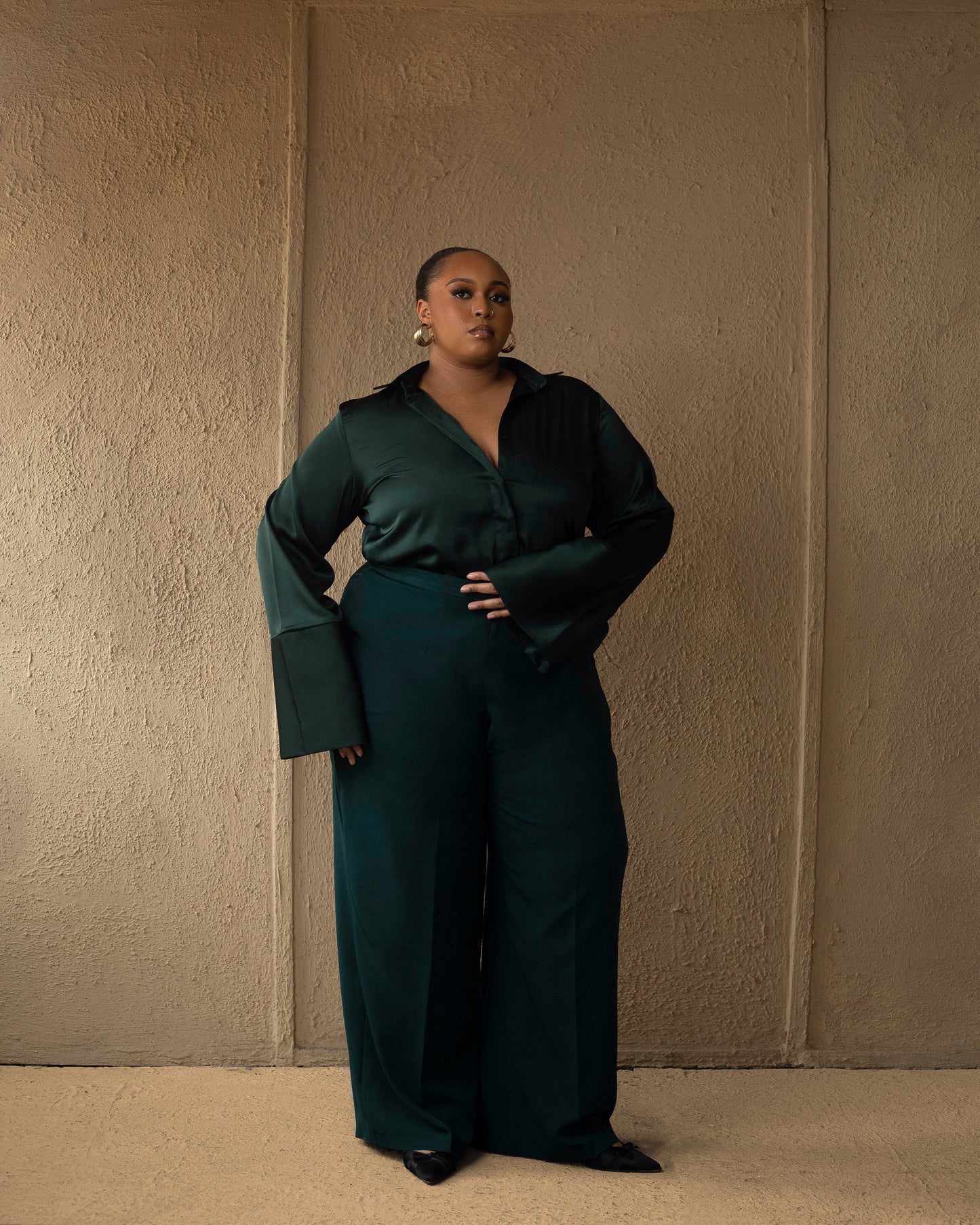 Tamara Pants Emerald