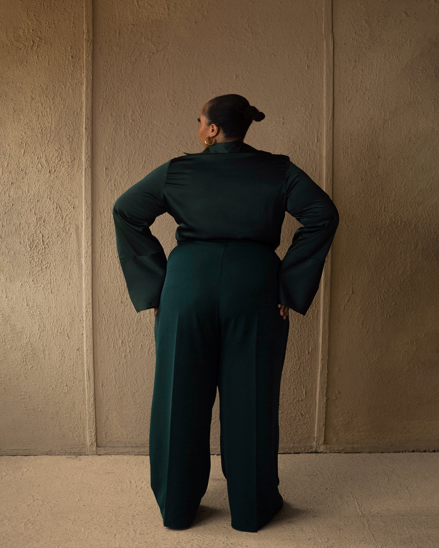 Susu Shirt Emerald green