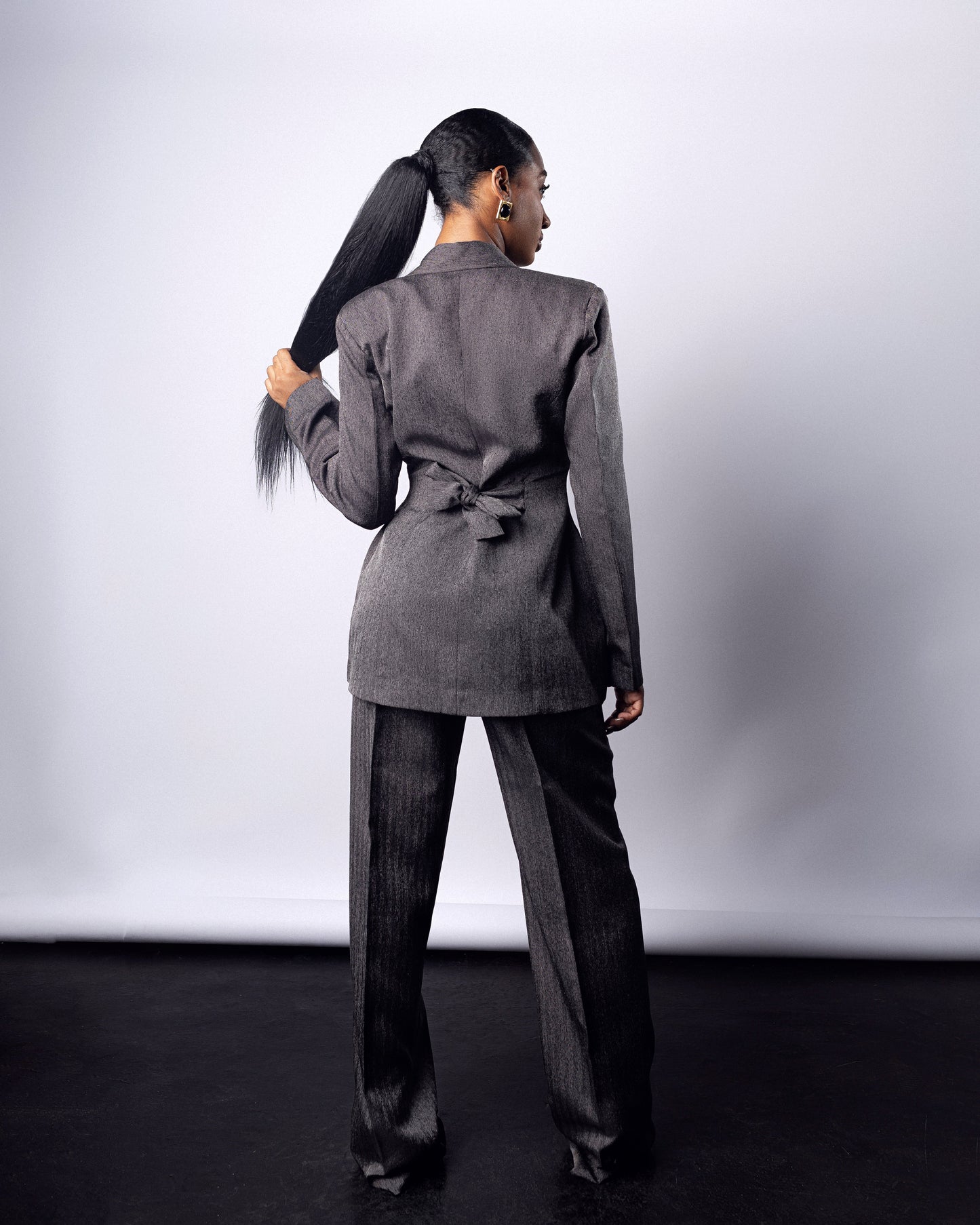 Fallon Suit Set Grey