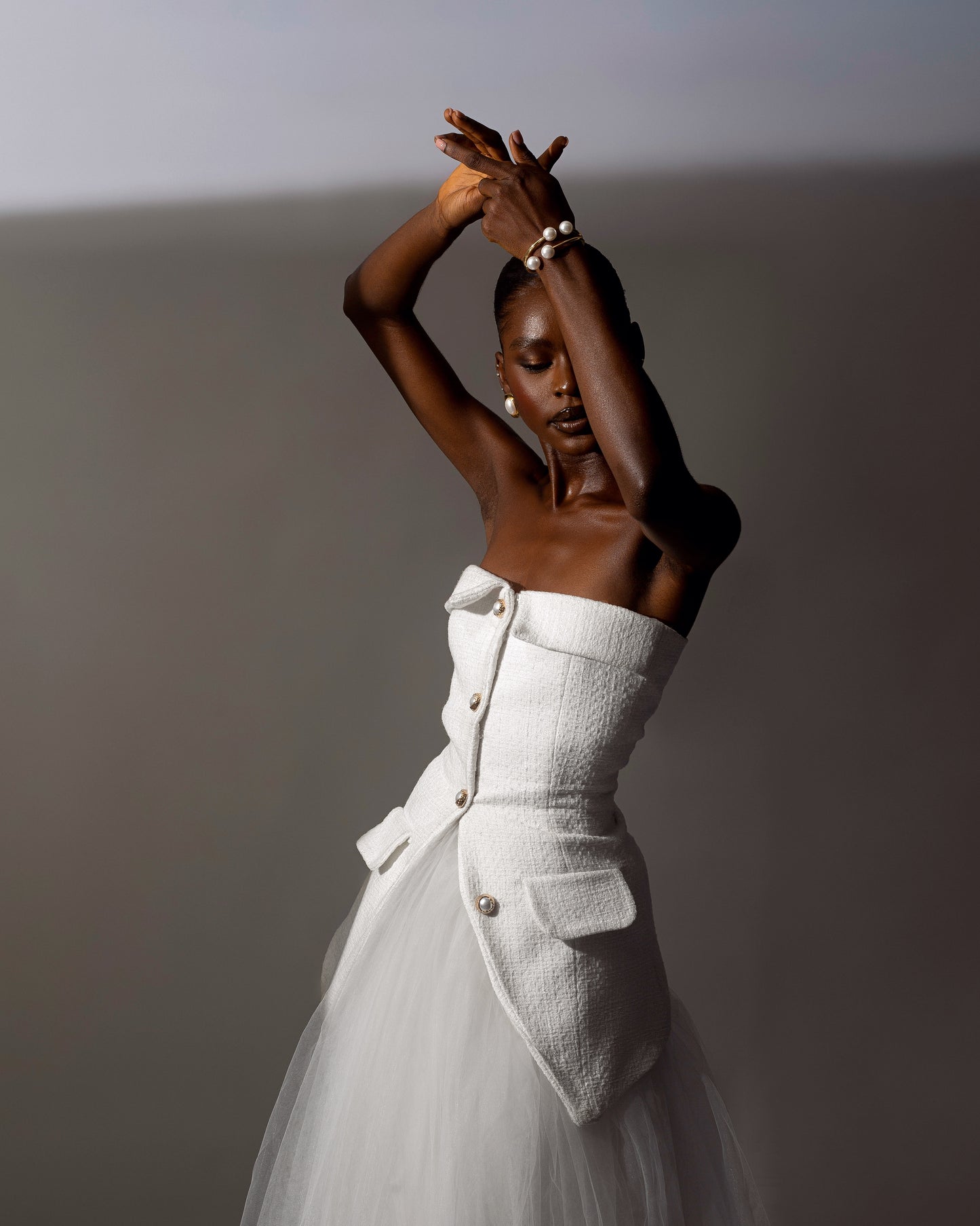 PREORDER Obsidian Jacket & Tulle Skirt