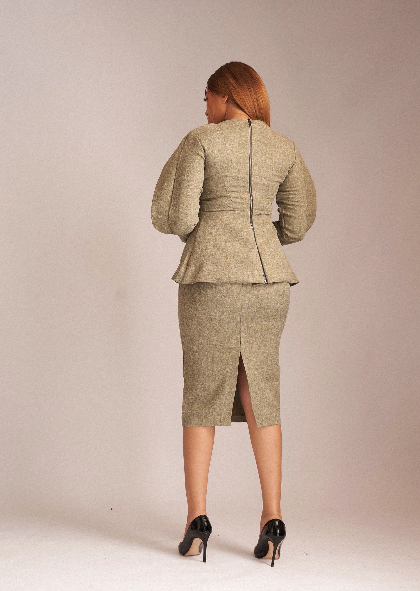 Habiba Green Print