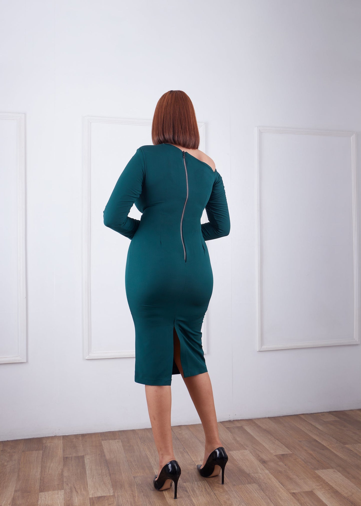 Caramel Dress Green