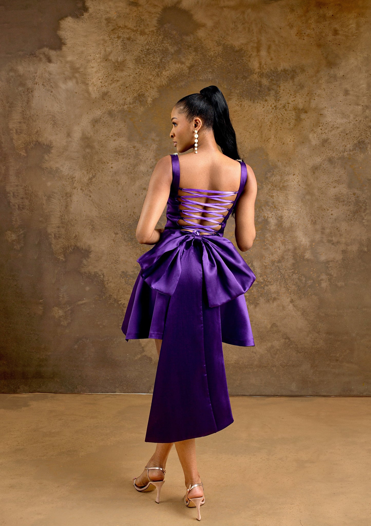 Tomilade Mini Dress Purple