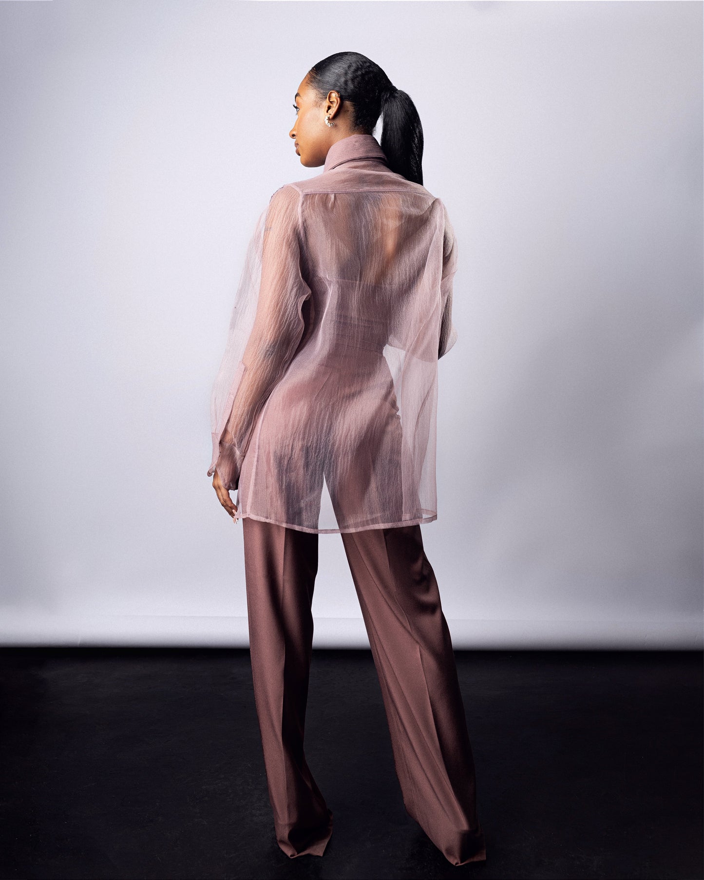 Sotonye Shirt Set Mauve