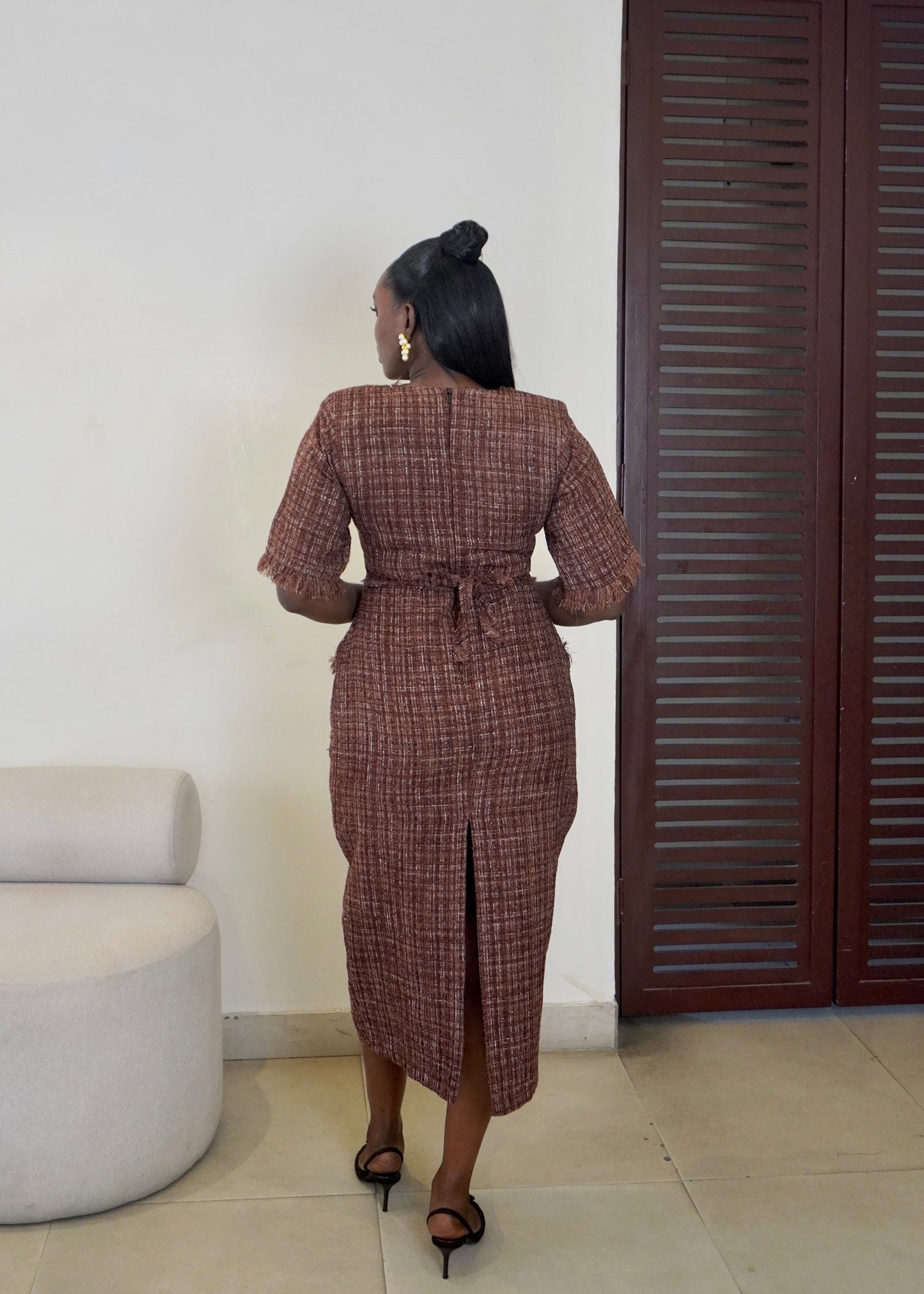 Neemah Dress Brown