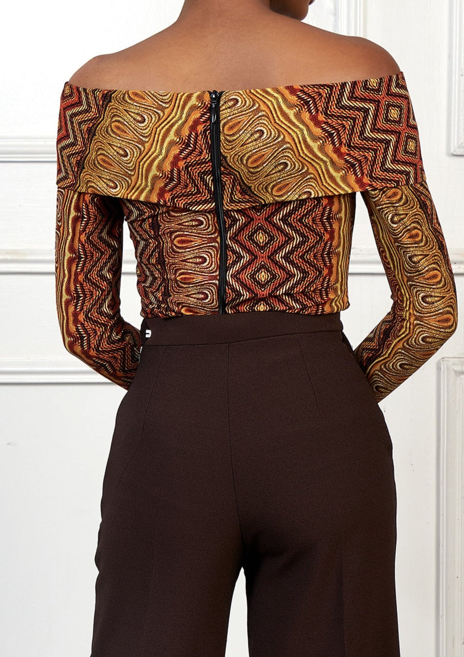 Euphoria Top Brown